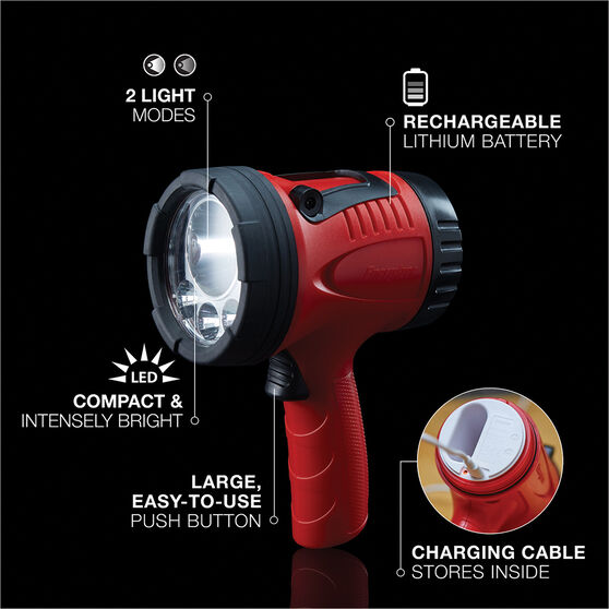 Energiser Rechargeable LED Spotlight 600L Supercheap Auto New Zealand