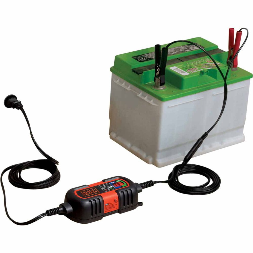 Black & Decker 6V/12V 1.2 Amp Battery Charger | Supercheap