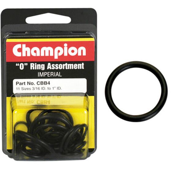 Champion O Ring Pack- 3 / 16-1ID, CBB4, , scanz_hi-res