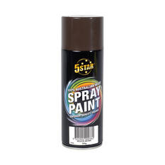 5 Star Enamel Spray Paint Mission Brown 250g, , scanz_hi-res