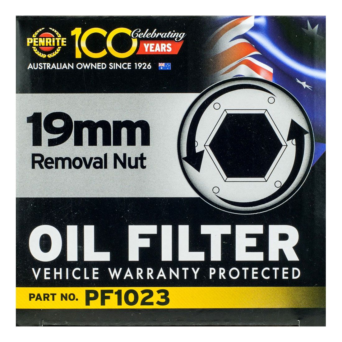 Penrite Oil Filter PF1023 (Interchangeable with Z372), , scanz_hi-res