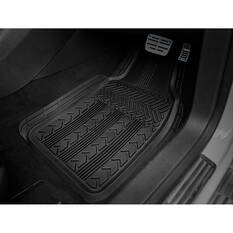 SCA Tread PVC Car Floor Mats - Set of 4, Black, , scanz_hi-res
