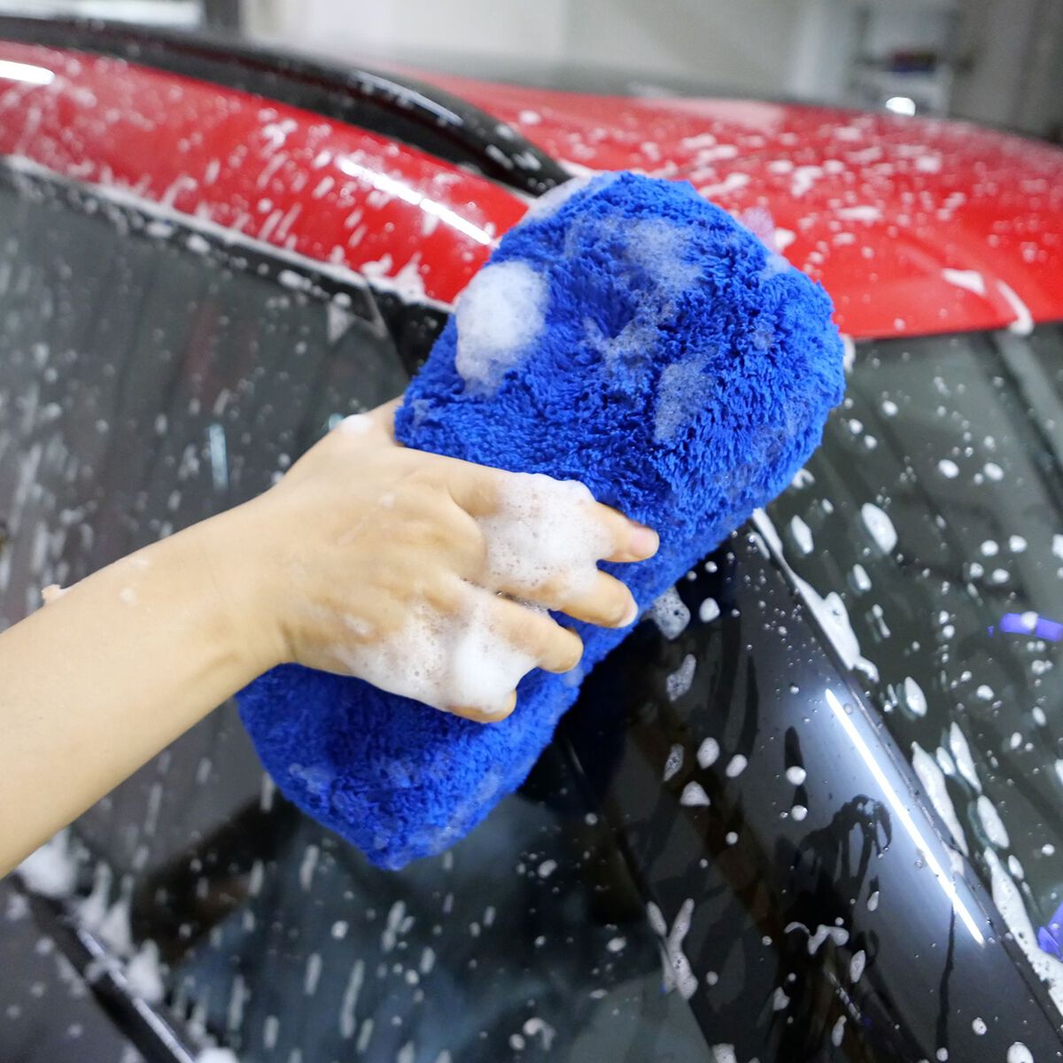 SCA Premium Microfibre Wash Pad, , scanz_hi-res