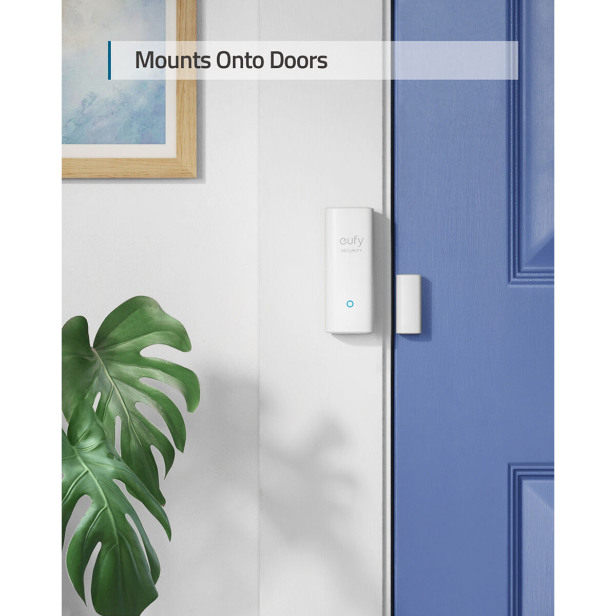 Eufy Wireless Door Entry Sensor Add On - T8900CD4, , scanz_hi-res