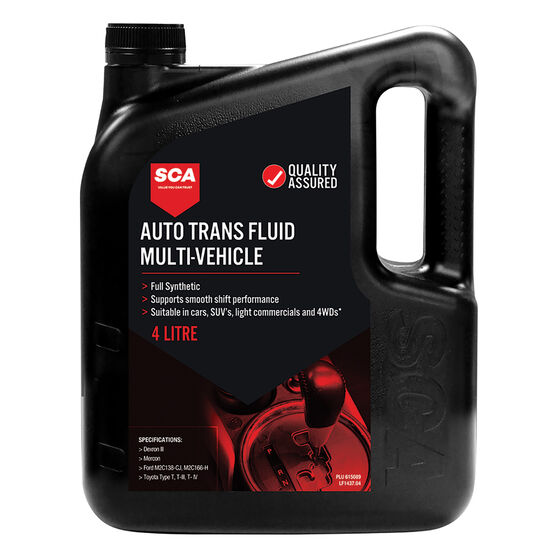 SCA ATF Multi Vehicle Automatic Transmission Fluid 4 Litre, , scanz_hi-res