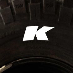 Tire Stickers - Letter K, , scanz_hi-res