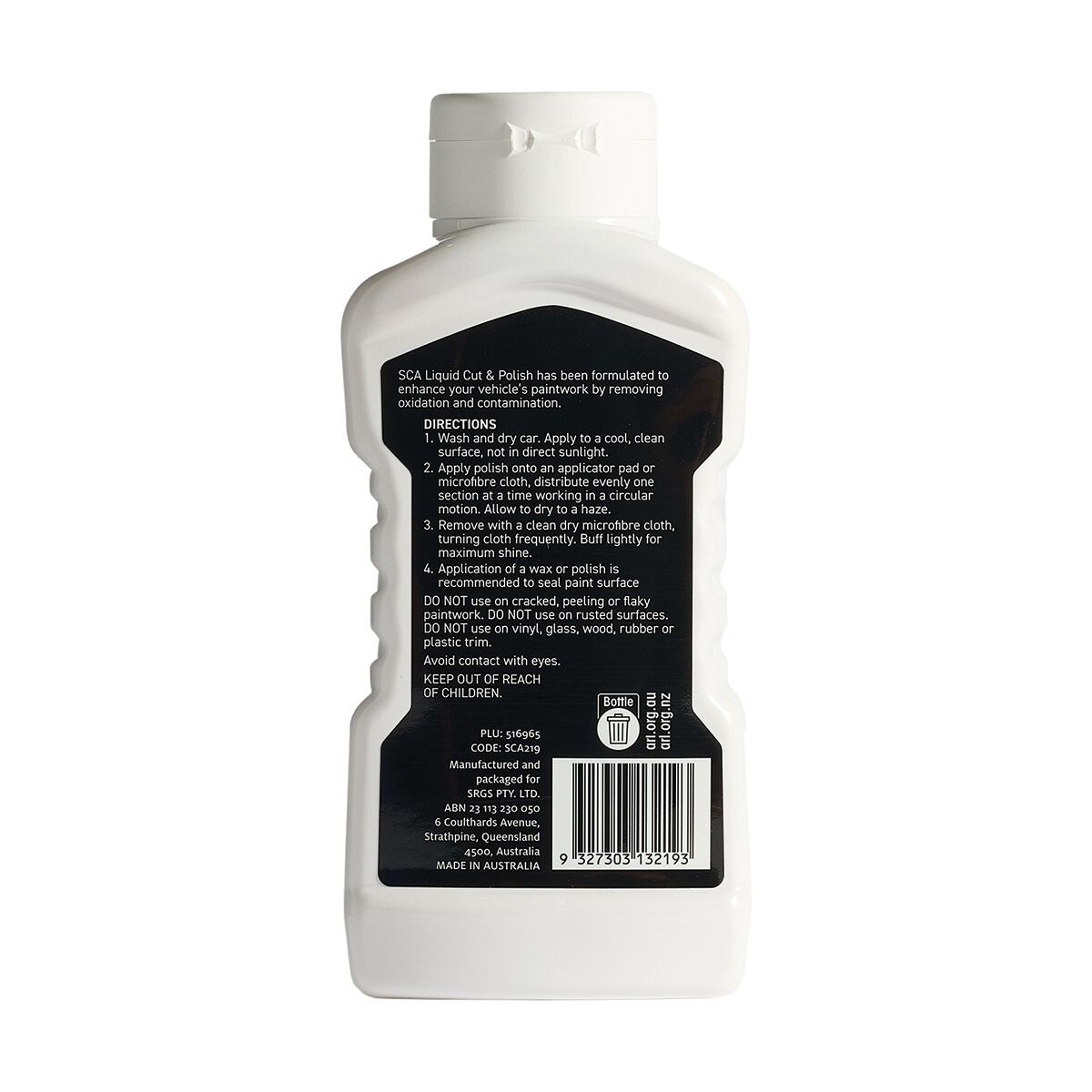 SCA Liquid Cut & Polish 500mL, , scanz_hi-res