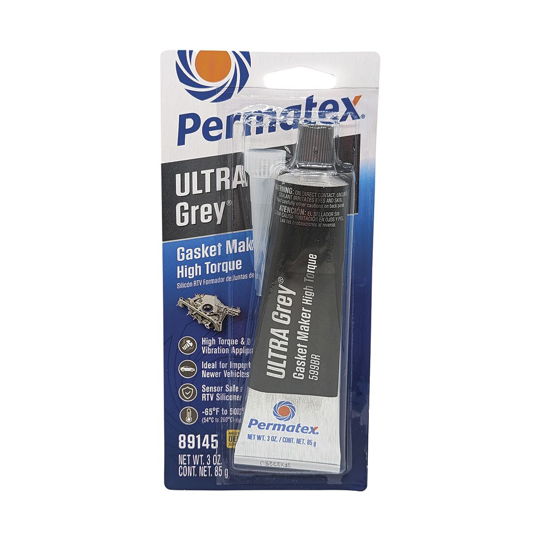 Permatex Gasket Maker, High Torque Ultra Grey 85g, , scanz_hi-res