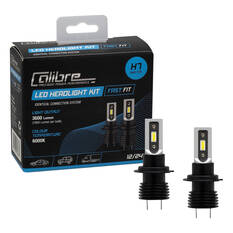 Calibre Fast Fit LED Headlight Globes - H7, 12/24V 1,800LMS, LEDDFH7, , scanz_hi-res