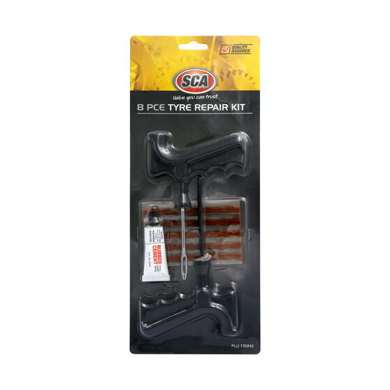 sca tyre repair kit 8 piece