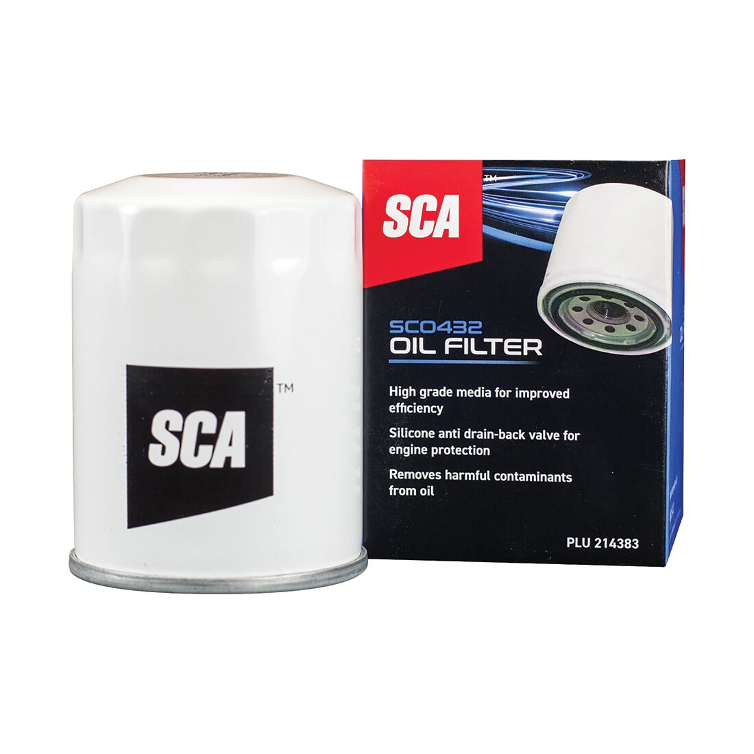 SCA Oil Filter SCO432 (Interchangeable with Z432), , scanz_hi-res