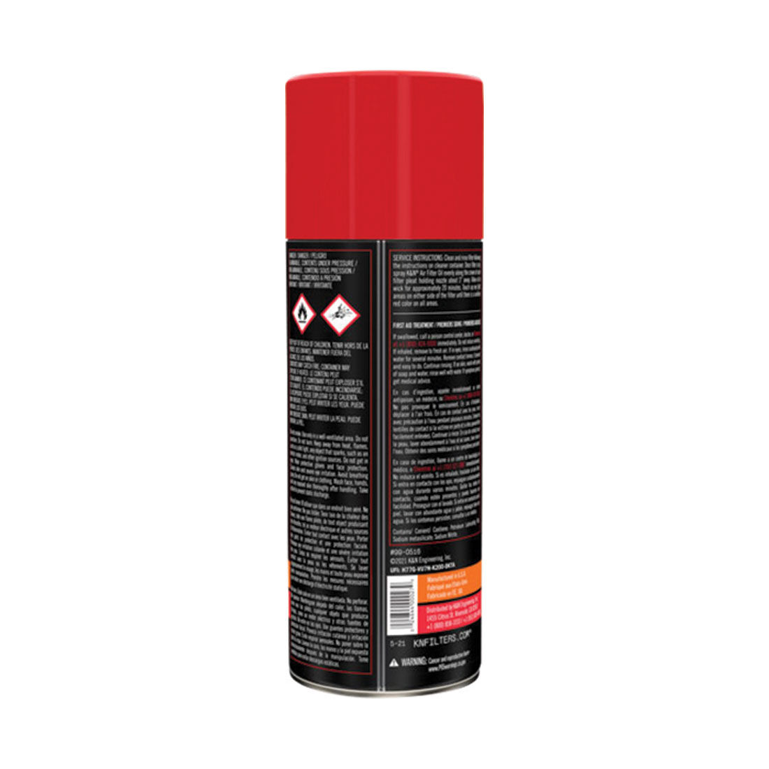 K&N Air Filter Oil 360mL Aerosol - 99-0516, , scanz_hi-res