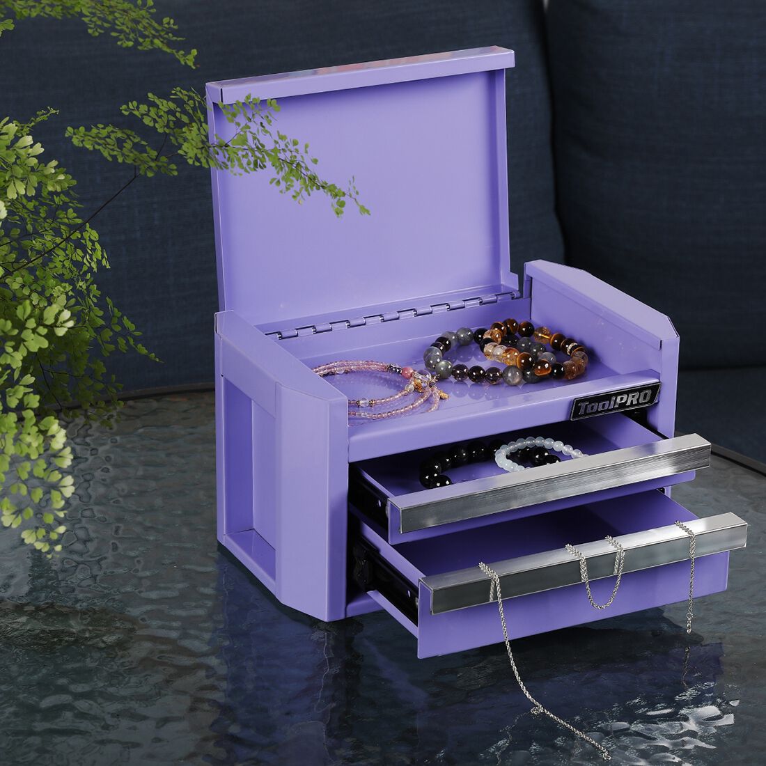 ToolPRO Mini Edge Tool Chest Lavender, , scanz_hi-res