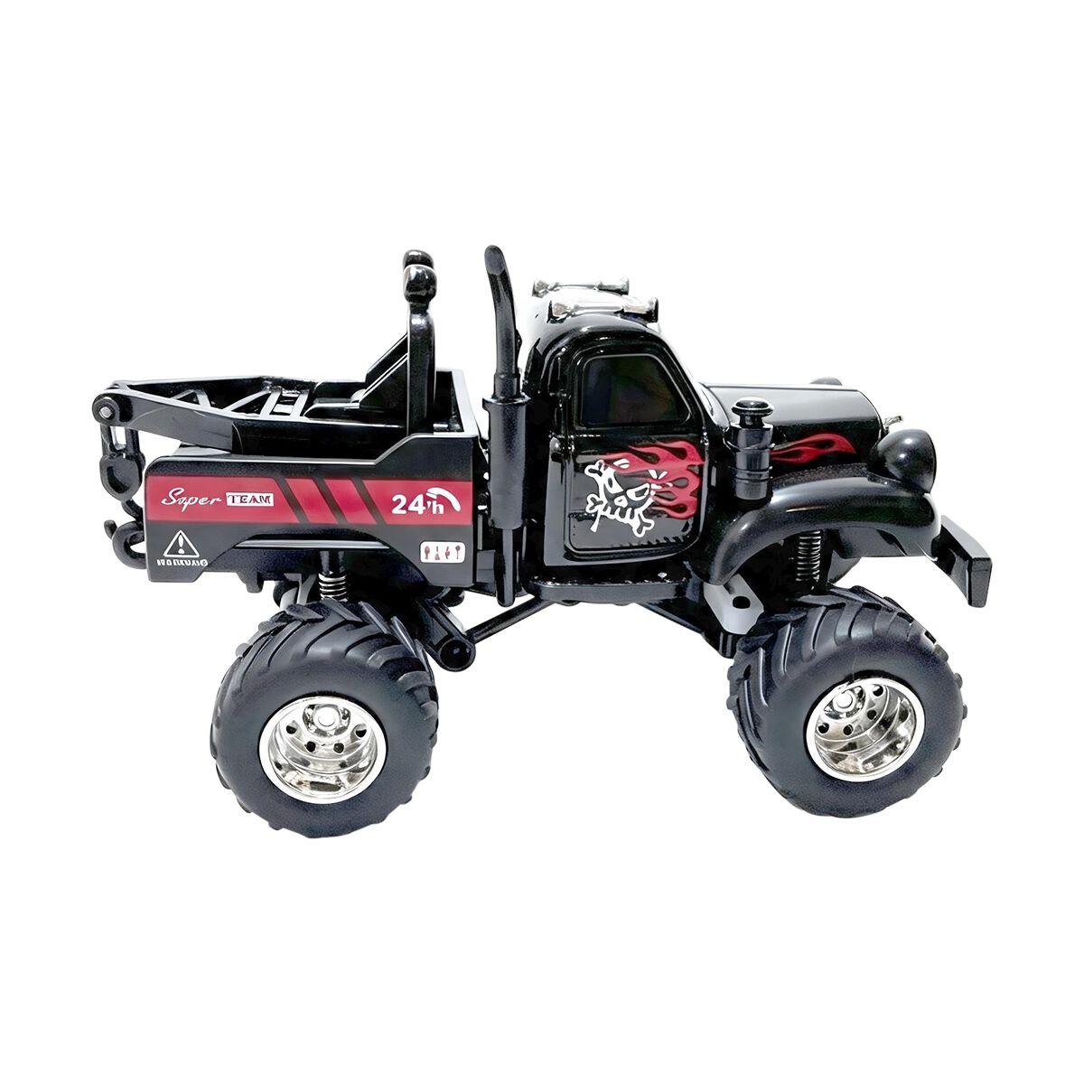 1:64 Mini Big-Wheel Tow Truck Remote Control, , scanz_hi-res