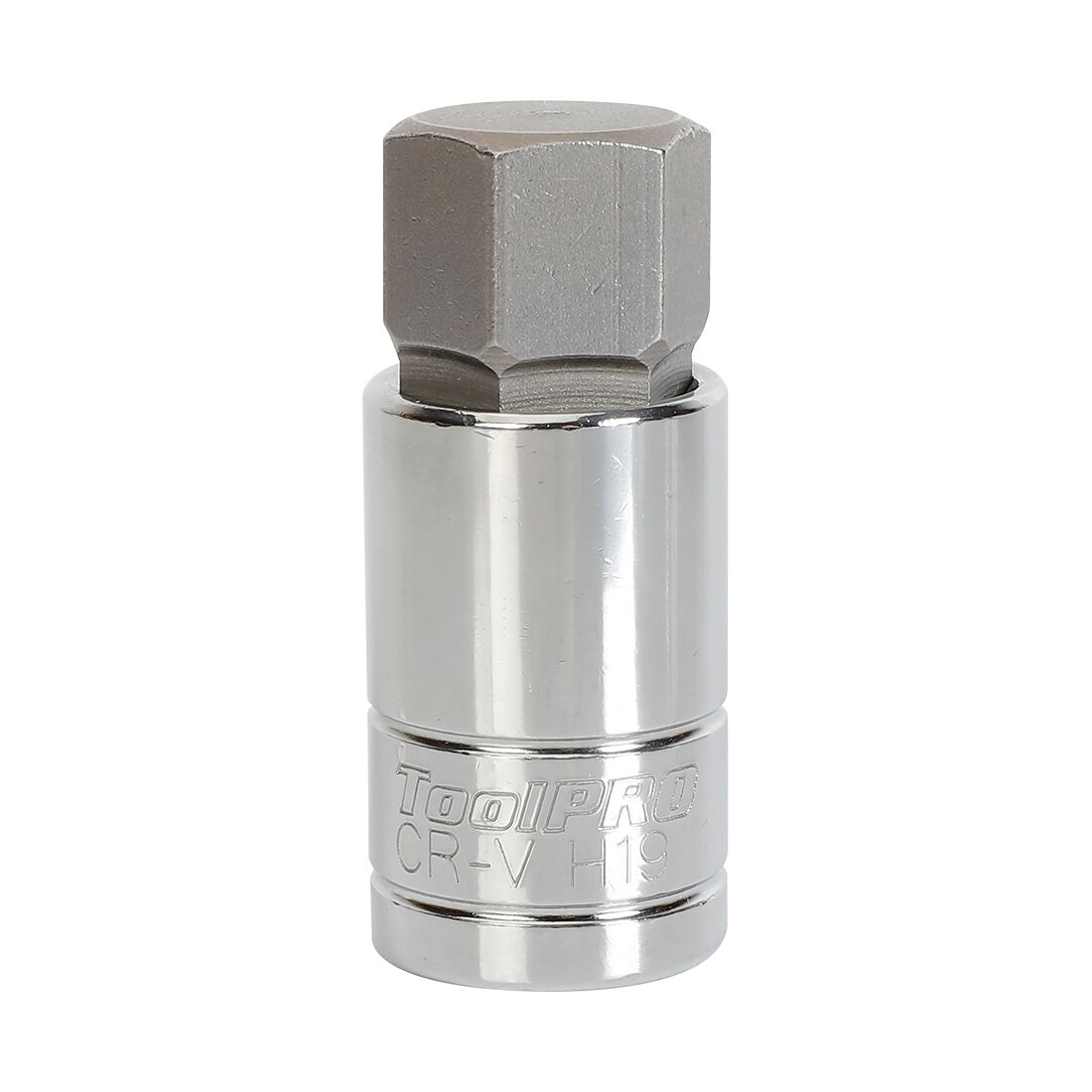 ToolPRO Single Hex Socket - 1/2" Drive, 19mm, , scanz_hi-res