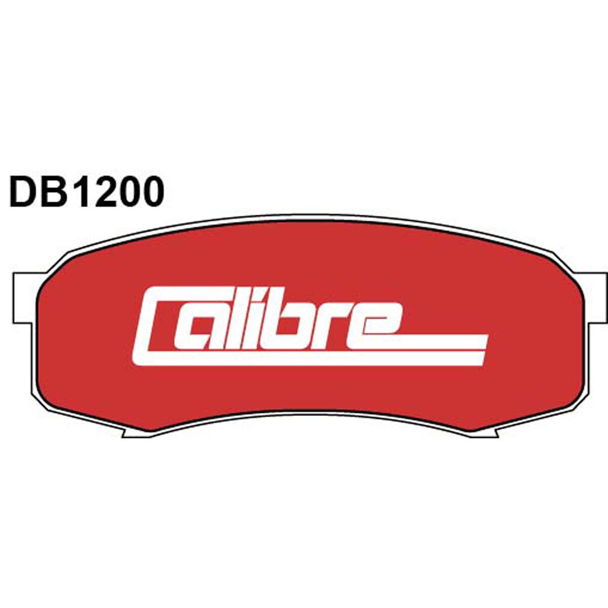 Calibre Disc Brake Pads DB1200CAL, , scanz_hi-res