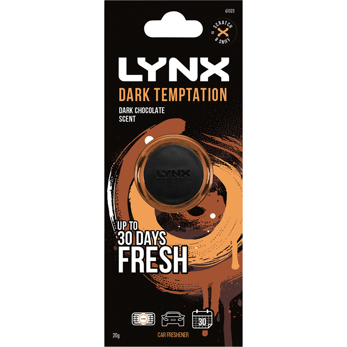 Lynx Vent Mini Air Freshener - Drk Temp, , scanz_hi-res