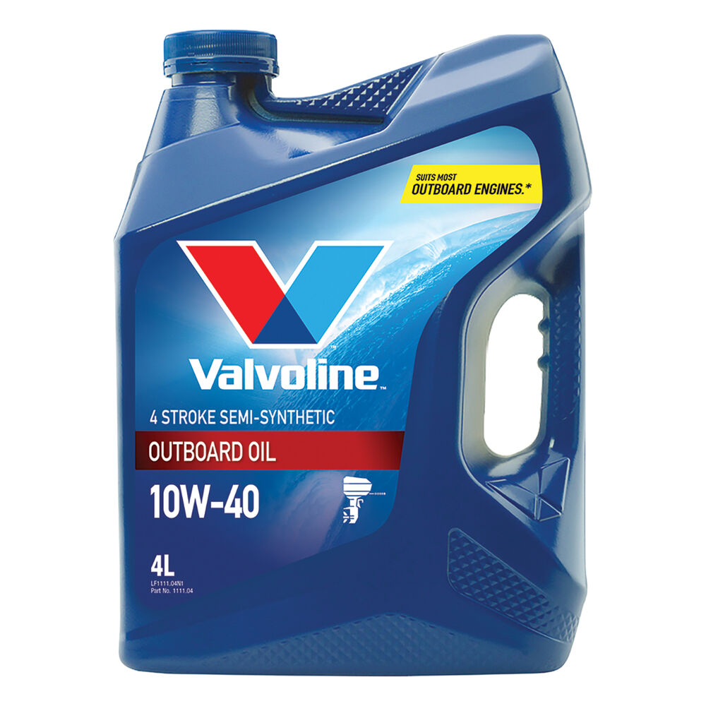 Valvoline Four Stroke High Performance Outboard Oil 4 Litre