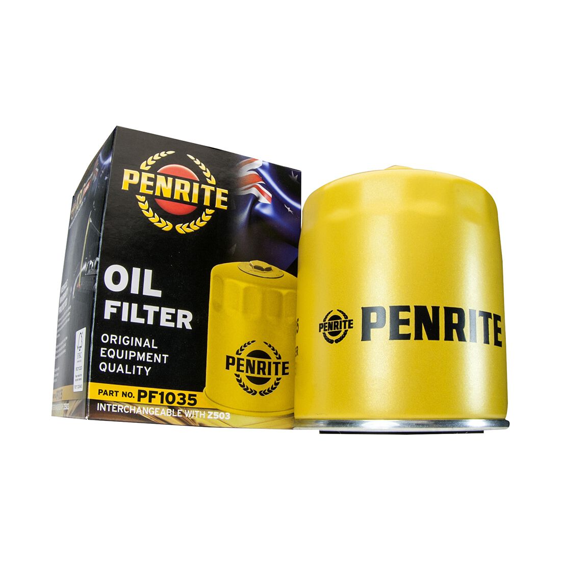 Penrite Oil Filter PF1035 (Interchangeable with Z503), , scanz_hi-res