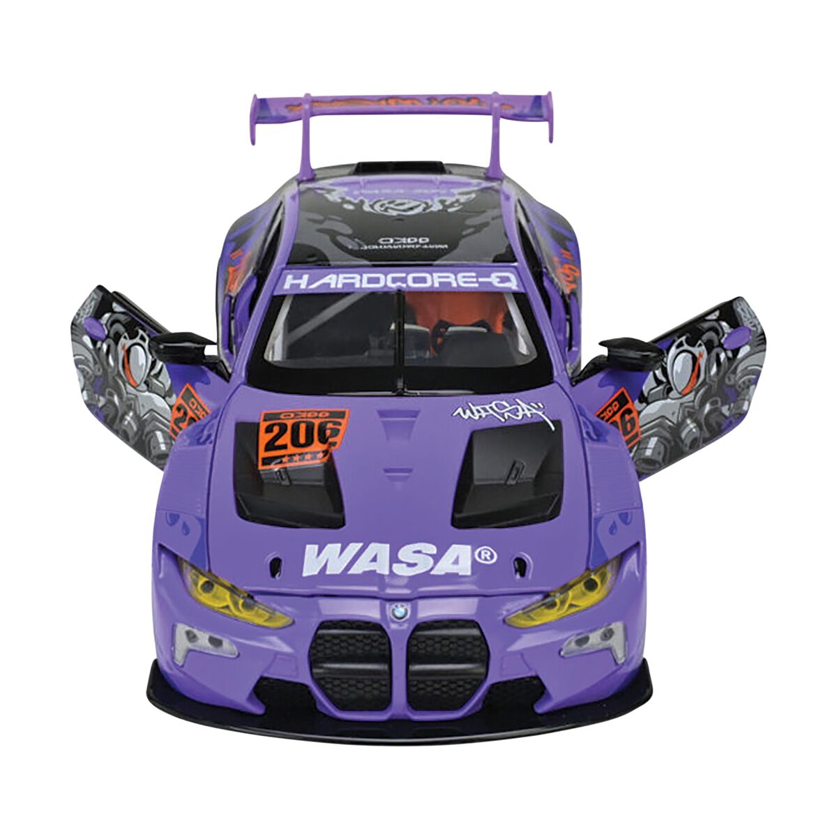 Die Cast WASA 1:24 BMW M4 GT3 - Purple, , scanz_hi-res