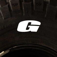 Tire Stickers - Letter G, , scanz_hi-res