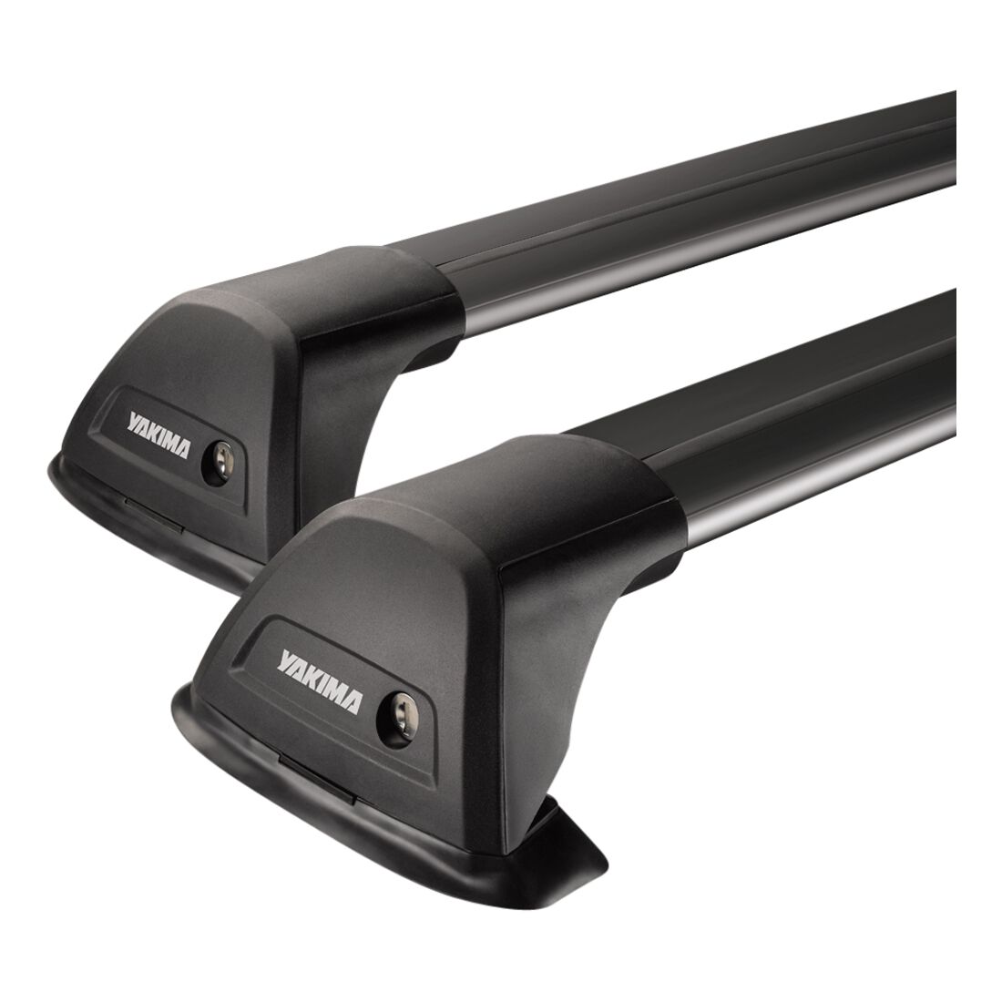 Yakima Aero Flush Bar 95 & 100cm Black Roof Rack Pair - S25YB, , scanz_hi-res