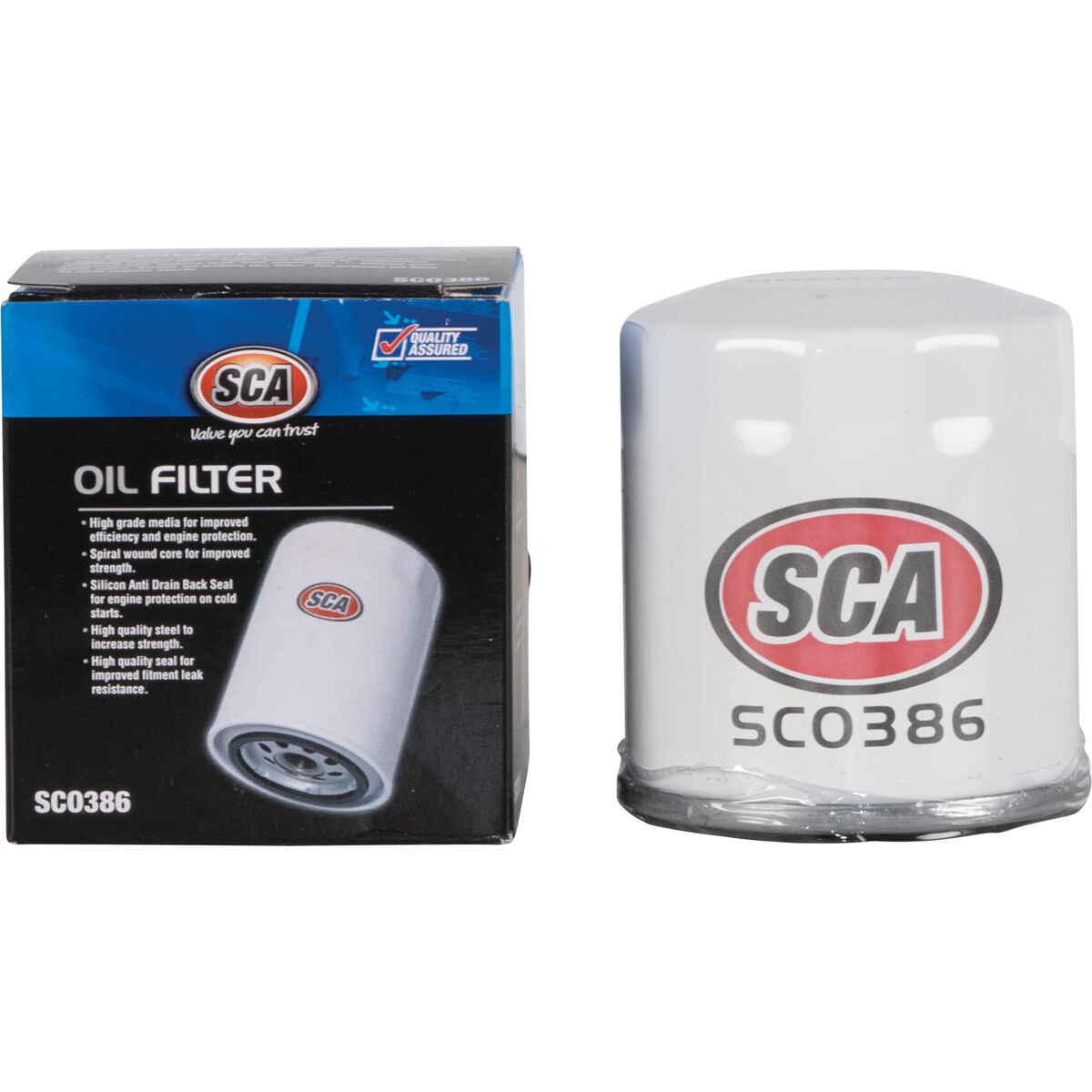 SCA Oil Filter SCO386 (Interchangeable with Z386), , scanz_hi-res