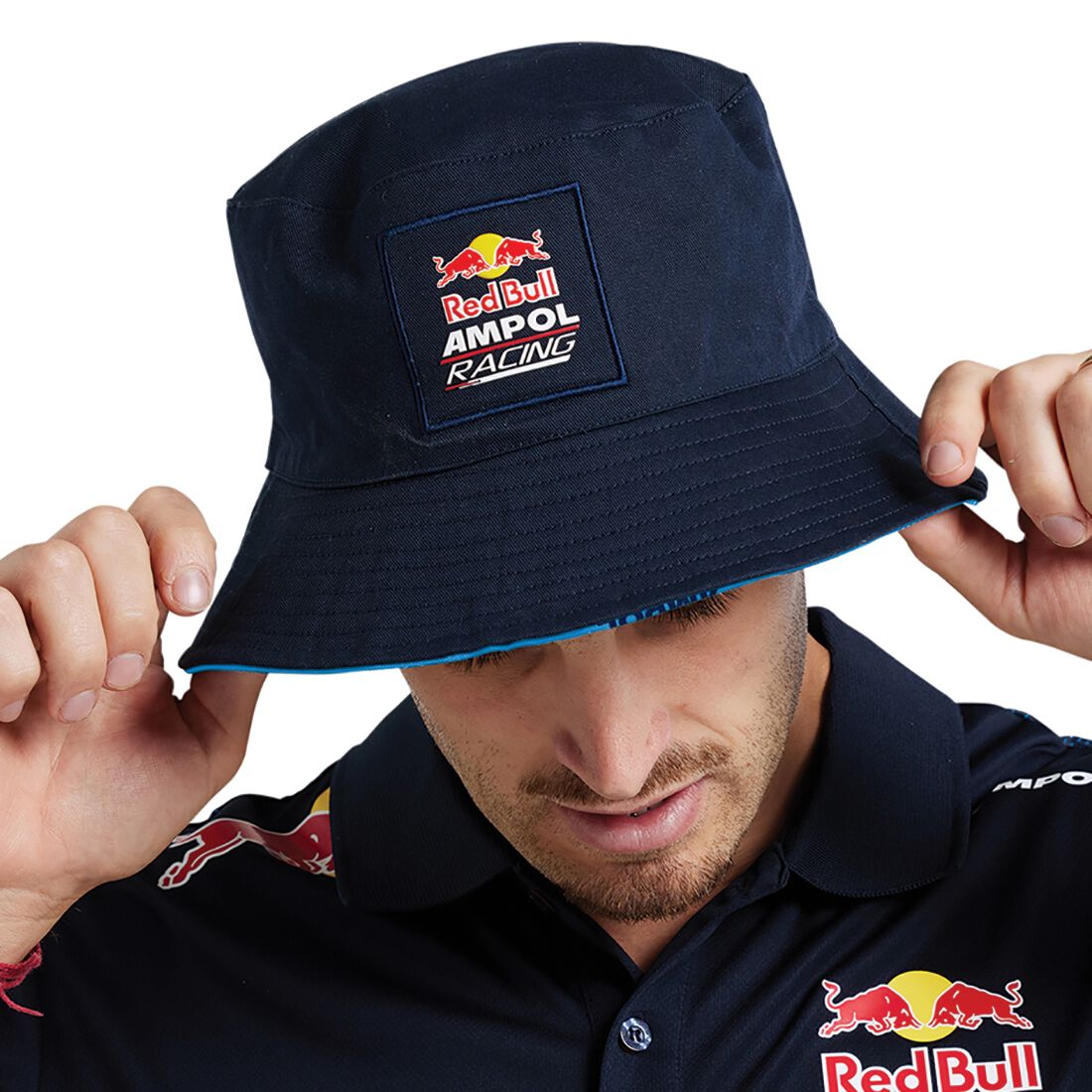Red Bull Ampol Racing Team Reversible Bucket Hat, , scanz_hi-res