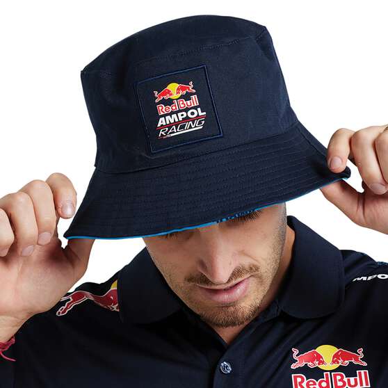 Red Bull Ampol Racing Team Reversible Bucket Hat, , scanz_hi-res