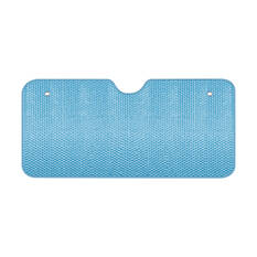SCA Large Bubble Front Sunshade Matt Blue Accordion, , scanz_hi-res