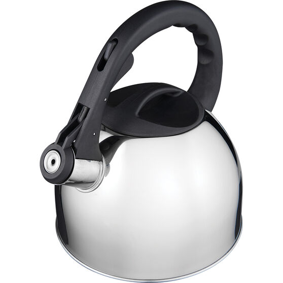 Ridge Ryder Whistling Kettle 2.5L Stainless Steel, , scanz_hi-res