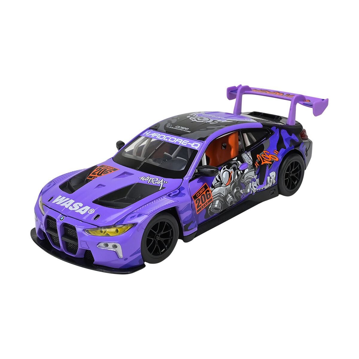 Die Cast WASA 1:24 BMW M4 GT3 - Purple, , scanz_hi-res