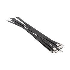 Tridon 316 Stainless Steel Cable Ties - Black Epoxy Coated, 300mm x 8mm, 10 Pack - CT316-308HD, , scanz_hi-res