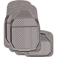 Ridge Ryder Deep Dish TPE Car Floor Mats - Set of 4, Charcoal, , scanz_hi-res