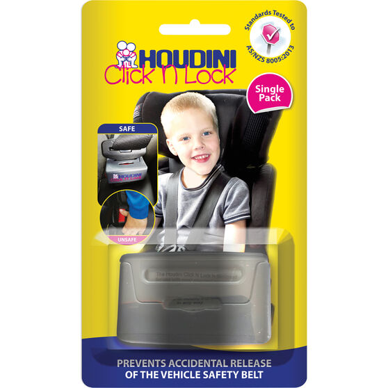 Houdini Click'n'Lock Seat Belt Buckle Guard, , scanz_hi-res