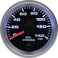 SAAS Oil Pressure Gauge Black 52mm, , scanz_hi-res