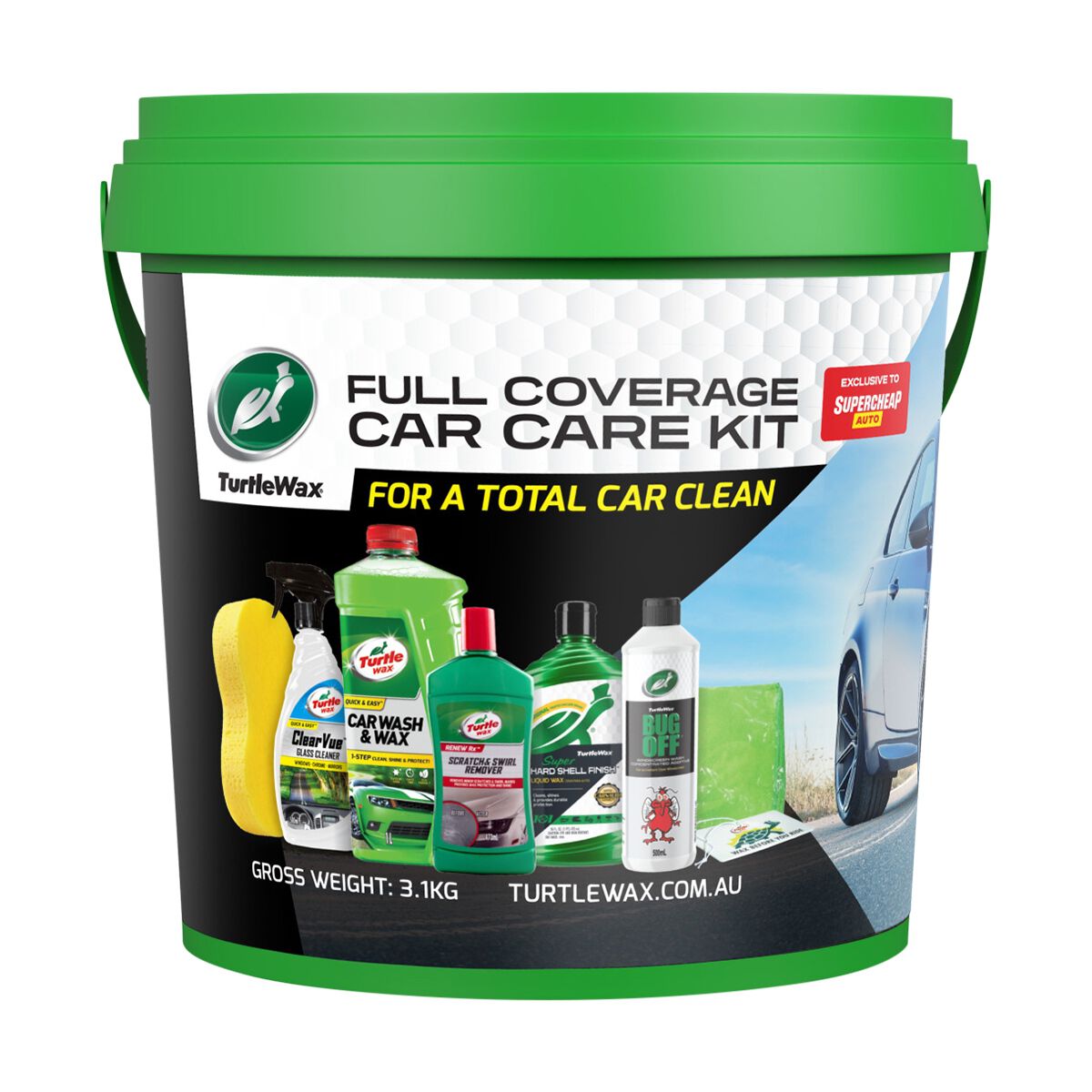 Turtle Wax Full Coverage Detailing Kit, , scanz_hi-res