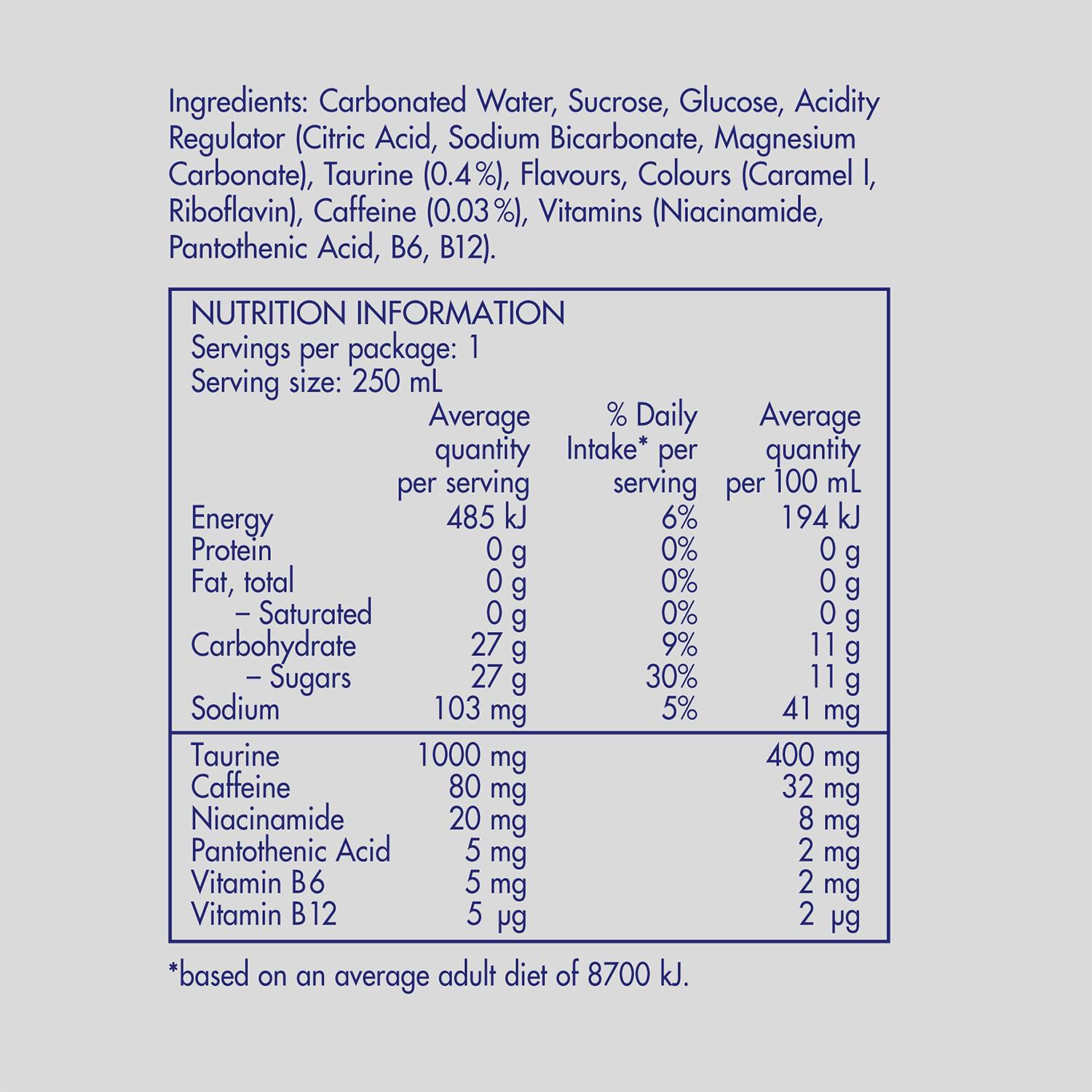 Red Bull Energy Drink 250ml, , scanz_hi-res