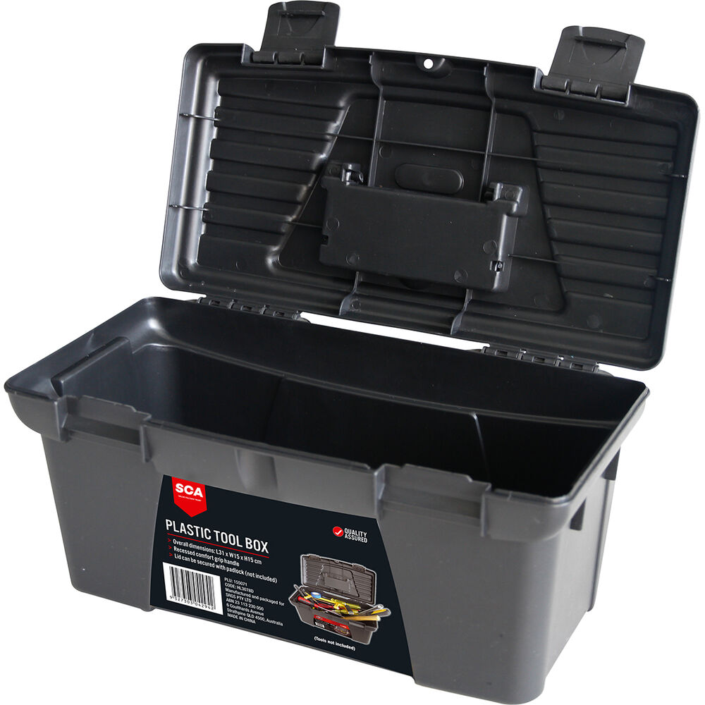 SCA Tool Box, Plastic 30cm Supercheap Auto New Zealand