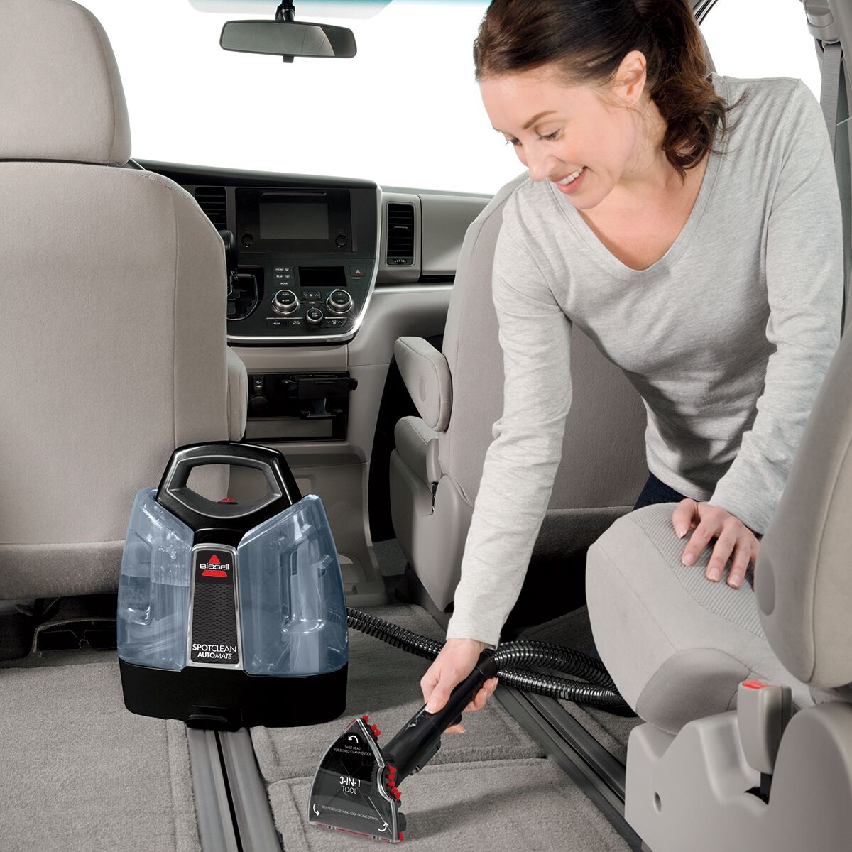 Bissell Spot Clean AutoMate Carpet & Upholstery Cleaner with 2.2m Hose, , scanz_hi-res