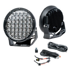 Enduralight 220mm LED Driving Lights 86W with harness, , scanz_hi-res