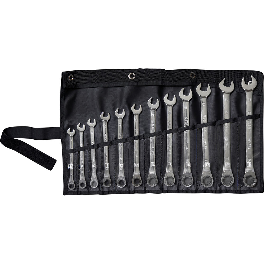 Stanley Ratchet Spanner Set Metric 12 Piece Supercheap Auto New Zealand