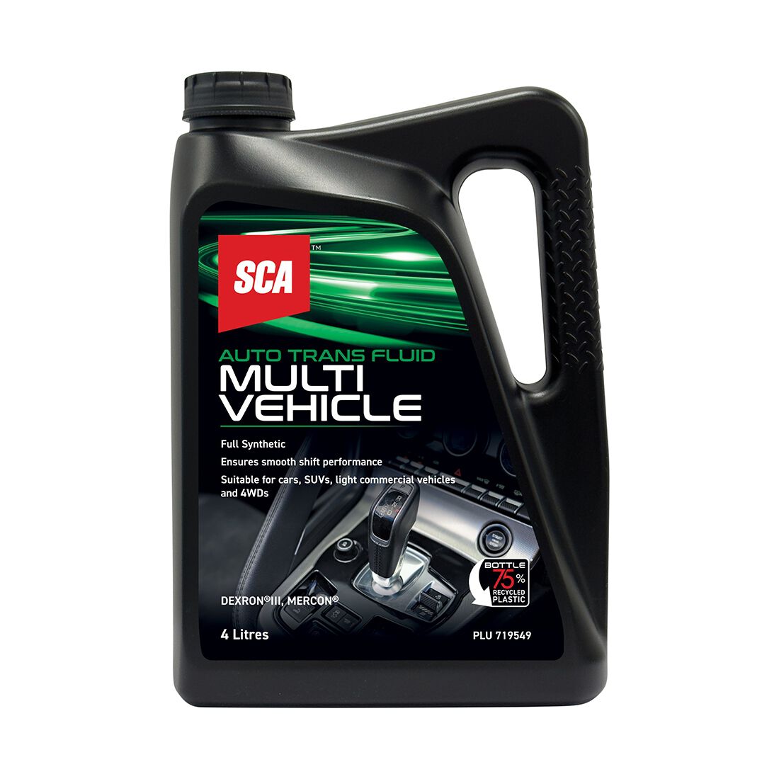 SCA ATF Multi Vehicle Automatic Transmission Fluid 4 Litre, , scanz_hi-res