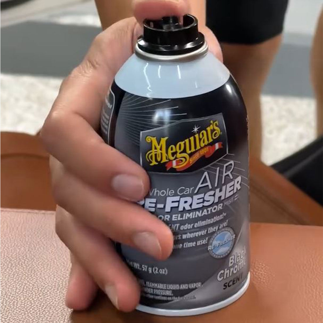 Meguiar's Air Re-Fresher - Black Chrome, 57g, , scanz_hi-res