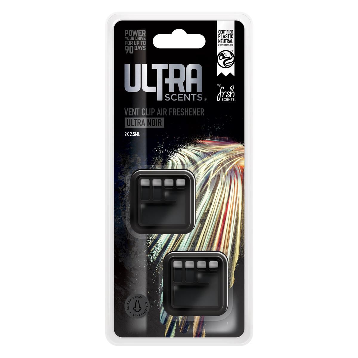 FRSH Scents Vent Air Freshener Noir 2 Pack, , scanz_hi-res