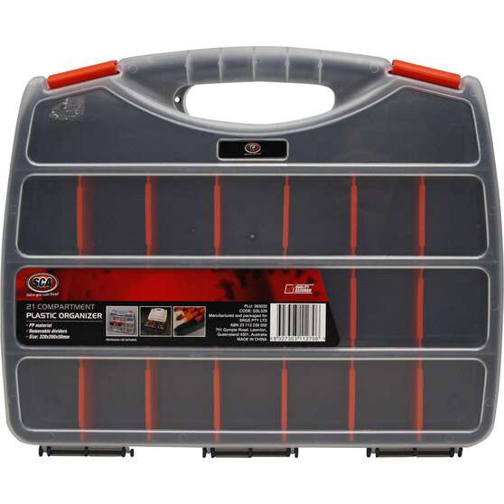 SCA Plastic Organiser 21 Compartment, , scanz_hi-res