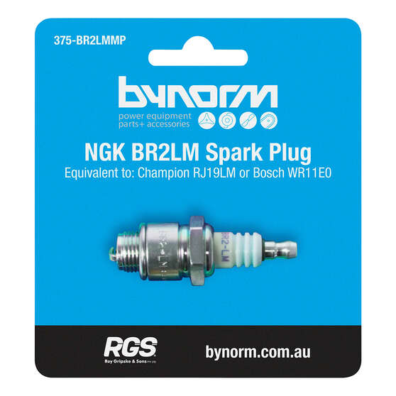 Bynorm NGK BR2LM Mower Spark Plug, , scanz_hi-res