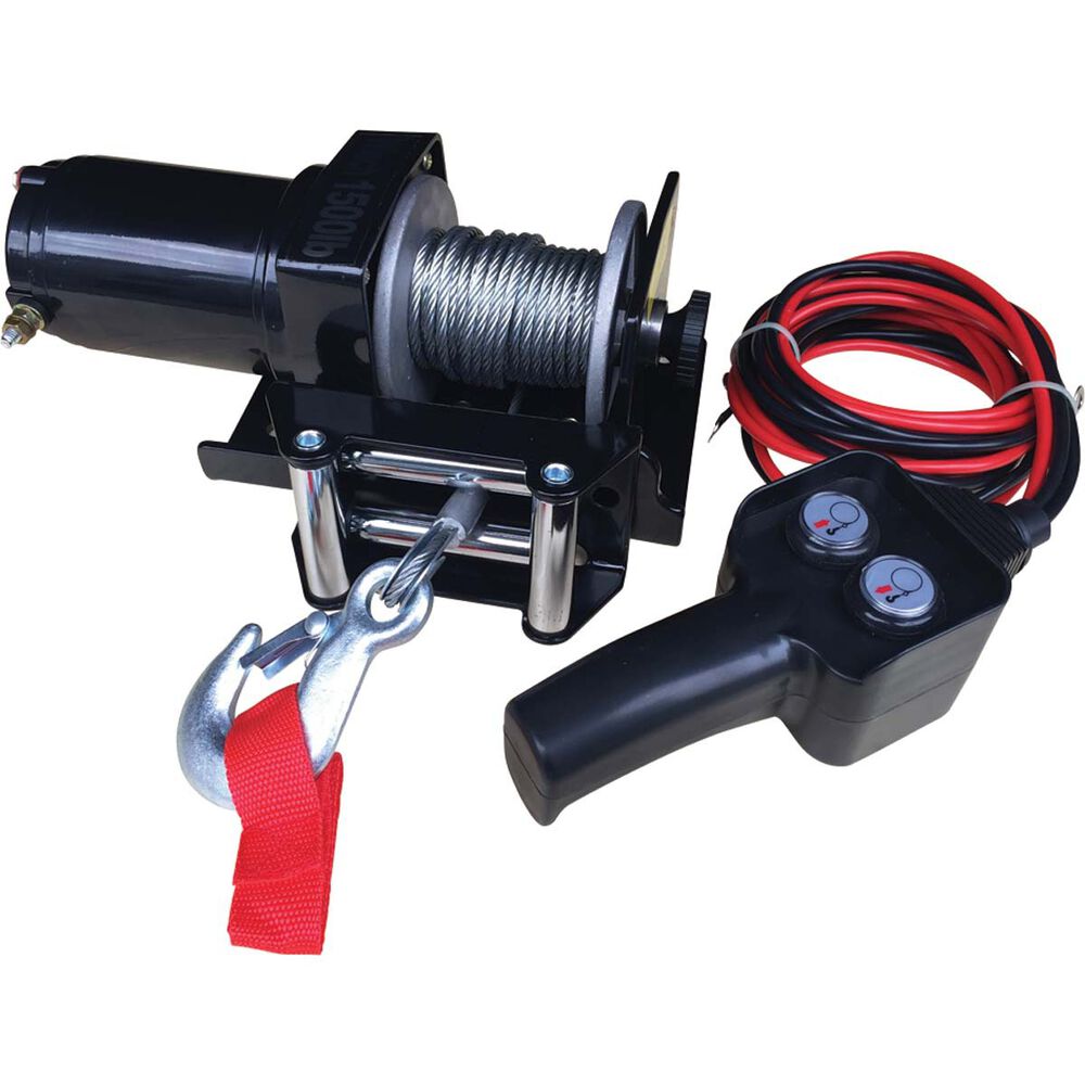 Ridge Ryder Electric Winch 12V, 1500lb Supercheap Auto New Zealand