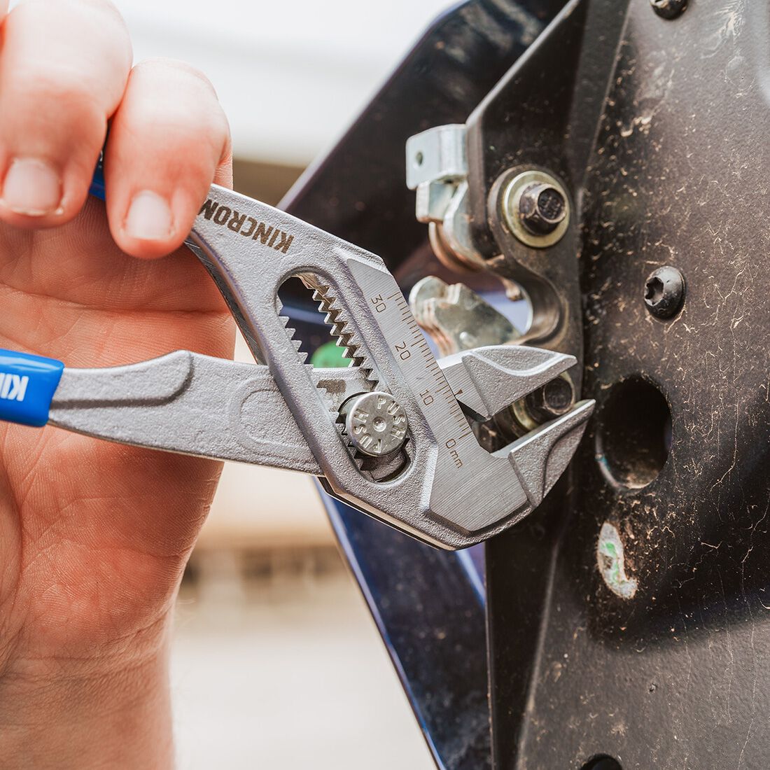 Kincrome Adjustable Plier Wrench 180mm, , scanz_hi-res