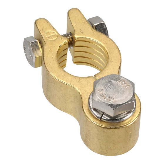 Projecta Battery Terminal Forged Brass Heavy Duty Bolt Positive BT642H-P1, , scanz_hi-res